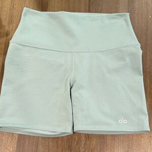ALO Yoga High-Waist Sage Shorts